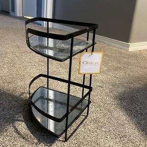 Vanity Tray with mirrors